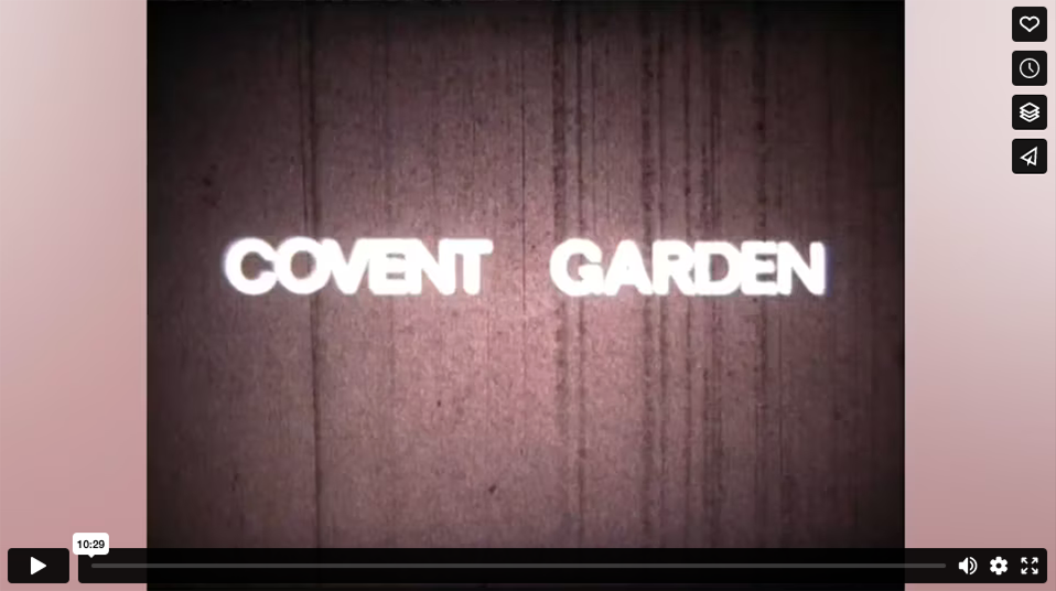Covent Garden 1972