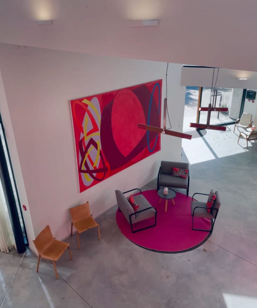 Installation view, Maggie's Centre